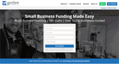 Desktop Screenshot of guidantfinancial.com